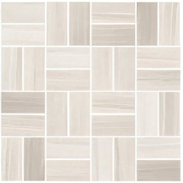 Torrent 1.5" x 3" Basketweave Mosaic Porcelain Tile - NOVA Tile & Stone