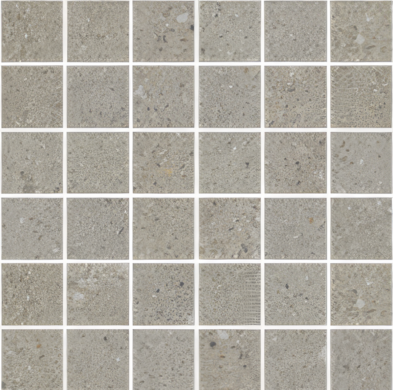 City Sidewalk 2" x 2" Square Mosaic Porcelain Tile - NOVA Tile & Stone