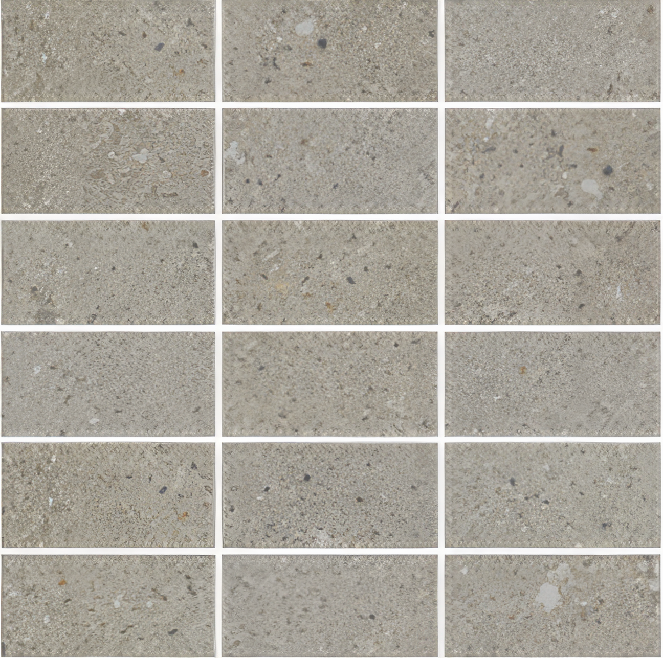 City Sidewalk 2" x 4" Rectangle Mosaic Porcelain Tile - NOVA Tile & Stone
