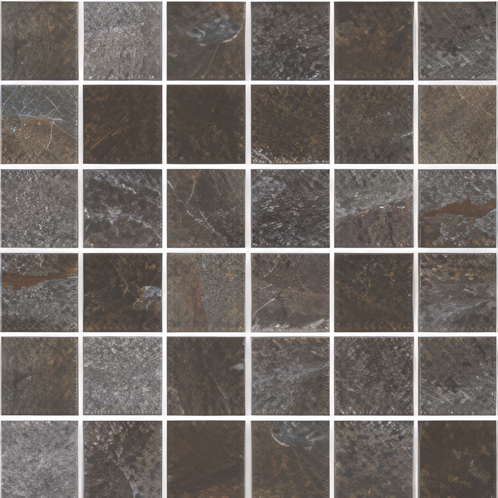 Mountain 2" x 2" Square Mosaic Porcelain Tile - NOVA Tile & Stone