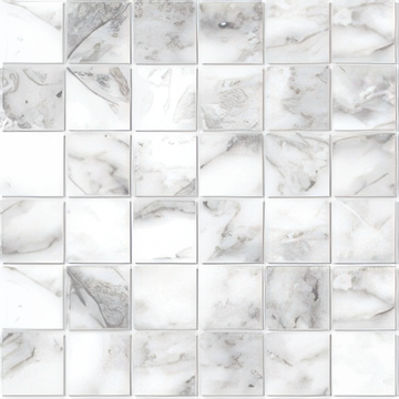 Mozart 2" x 2" Square Mosaic Porcelain Tile - NOVA Tile & Stone