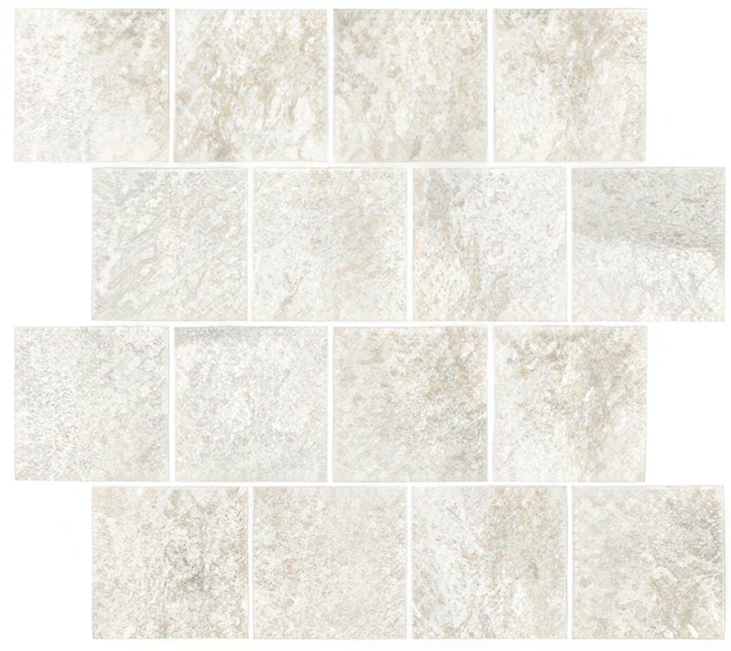 Permafrost 3" x 3" Stack Mosaic Porcelain Tile - NOVA Tile & Stone