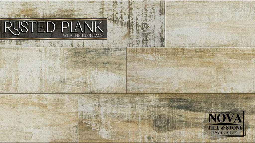 Rusted Plank Sample - NOVA Tile & Stone