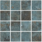 Cascade 3x3 Square Mosaic Porcelain Tile