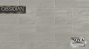 Obsidian Wall Sample - NOVA Tile & Stone